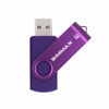 Picture of SIMMAX 64GB Memory Stick USB 2.0 Flash Drives Swivel Thumb Drive Pen Drive (64GB Purple)