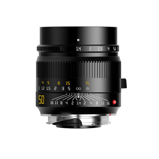 Picture of TTArtisan 50mm F1.4 Full Fame Large Aperture Manual Focus Mirrorless Camera Lens Compatible with M-Mount Cameras Like M M240 M3 M6 M7 M8 M9 M9p M10