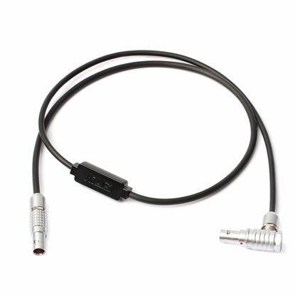 Picture of ZITAY 5pin to 9pin Touch Control Camera Cable Compatible for SMALLHD Focus PRO OLED Cine7 Indie7 Indie Pro to Red Komodo 6K Camera Controlling Cable