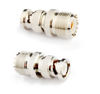 Picture of Saide Electronics 2pcs RF coaxial Coax Adapter BNC Male to UHF Female SO-239 SO239