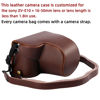Picture of XEVN for Sony ZV-E10 case,for Sony ZV-E10 case,Premium PU Full Body Leather Camera Case Bag for Sony Alpha ZV-E10 Fit 16-50mm Lens with Camera Shoulder Strap