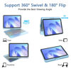 Picture of TaIYanG for iPad 10th Generation Case with Keyboard for iPad 10.9" 2022, Touch Keyboard for iPad 10th Generation Case -360° Rotatable,Pencil Holder,Touch Trackpad Keyboard Case for iPad 10th Gen