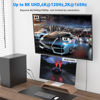 Picture of UANTIN 8K DisplayPort 1.4 to HDMI 2.1 Adapter [8K@60Hz,4K@120Hz,2K@165Hz] Uni-Directional DP Male to HDMI Female Converter for PC,Laptop,RTX 4080/4090,RX 7900/6900 and More