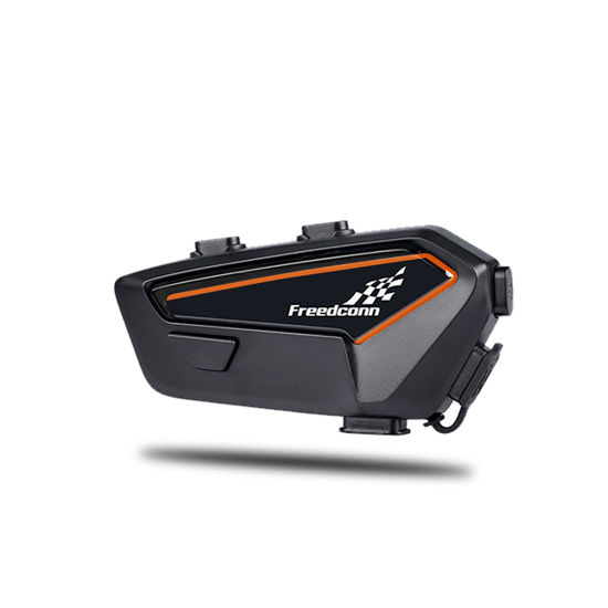 Picture of FreedConn Motorcycle Bluetooth Headset F1 Helmet Intercom Headset with CVC Noise Cancellation Bluetooth Motorcycle Helmet Universal Pairing IP67 Waterproof