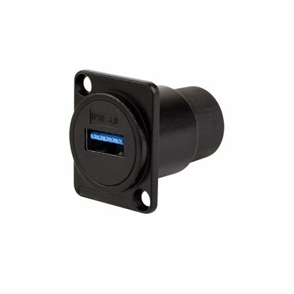 Picture of Toronce USB3.0 D Series Panel-Mount Connector | D-USB-3.0 USB 3.0 Pass Through Connector