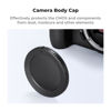 Picture of K&F Concept Z Mount Rear Lens Cap & Body Cap Cover & Hot Shoe Cover Kit for for Nikon Z Mount Camera Z6 Z7 Z8 Z9 Z30 Z50 Z5 Z7 II Z6 II ZF C