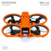 Picture of WRAPGRADE Skin Stickers Compatible with DJI Avata 2 (Neon Orange)