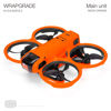 Picture of WRAPGRADE Skin Stickers Compatible with DJI Avata 2 (Neon Orange)
