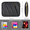 Picture of 9-11 Inch iPad Sleeve Case, Puffy Padded Pouch Bag for iPad Pro 11-in (M4), iPad 10.9 (10th Gen), iPad Air 11-in (M2), Galaxy Tab S9/S8 (Black-11)
