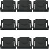 Picture of JJHXSM 10PCS DSLR Hot Shoe Dustproof Universal Cover Plastic Hot Shoe Protective Cover Universal Camera Flashlight Hot Shoe Cover for Flash Bracket Studio Accessories Black
