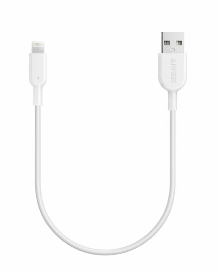 Picture of Anker iPhone Cable, Powerline II Lightning Cable, Probably The World's Most Durable Cable, MFi Certified for iPhone Xs/XS Max/XR/X / 8/8 Plus / 7/7 Plus / 6/6 Plus / 5S (White)