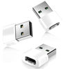 Picture of Basesailor for Apple Watch Charger Adapter 3Pack,USB to USBC Converter Type C Female to A Male Charger Cable Block for iPhone 16 15 14 13 Pro Max,Airpods 4,iPad 9 Air 5 Mini 7,Samsung Galaxy S24 A54