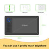 Picture of VEIKK Graphics Drawing Tablet A15 10x6 Inch Digital Painting Tablet Pen Tablet with 8192 Levels Pressure,12 Hot Keys Art Tablet for Painting & Online Teaching,Support Win/Mac/Linux/Android OS