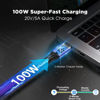 Picture of VCOM USB4 Cable for Thunderbolt 3 Cable 6.6 Ft, 20Gbp Cable with 100W Charging and 84K@60Hz Video,Compatible with Thunderbolt 3 Cable and USB-C,for MacBooks,Hub, Docking, and More