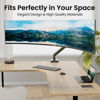 Picture of Premium Ultrawide Monitor Arm 49" - for Samsung Odyssey G9 Monitor Arm, Heavy Duty Monitor Arm, Curved Ultrawide Monitor Mount, Vesa Bracket Up to 49 Inch, Adjustable Height, Max VESA 100x100, Black
