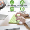 Picture of Bluetooth Keyboard for iPad, Bluetooth Keyboard Compatible iPad 10th 9th 8th, iPad Air 5th 4th, iPad Pro 13/12.9/11 inch, iPad Air 13/11 inch, Portable Keyboard Including iOS, Android, Windows - Green