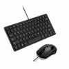 Picture of MCSaite Wired Mini Keyboard and Mouse Combo - with Keyboard Cover USB 60% Keyboard for Windows, PC, Laptop
