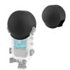 Picture of PULUZ Lens Cap Compatible with Insta360 X3 Camera,Invisible Dive Case Lens Guard Silicone Protective Cover Anti-Scratch Lens Protector Case Accessories (Black)
