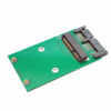 Picture of cablecc Mini PCI-E mSATA SSD to 1.8 Micro SATA 7+9 16pin Adapter Add on Cards PCBA for SSD Hard Disk