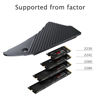 Picture of PS5 M.2 SSD Heatsink, Playstation 5 Internal PCIe M.2 NVMe SSD, Large Area Heat Dissipation Design, Aluminum Alloy, Mounting Kit with Graphene and Silicone Thermal Pads.