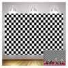 Picture of Black and WhiteRacing Checker Texture Grid Birthday Chess Board Theme Photography Backdrops 7X5ft Children Kids Birthday Party Supplies Newborn Baby Shower Banner Photo Background Booth Props Vinyl