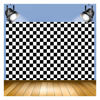Picture of Black and WhiteRacing Checker Texture Grid Birthday Chess Board Theme Photography Backdrops 7X5ft Children Kids Birthday Party Supplies Newborn Baby Shower Banner Photo Background Booth Props Vinyl