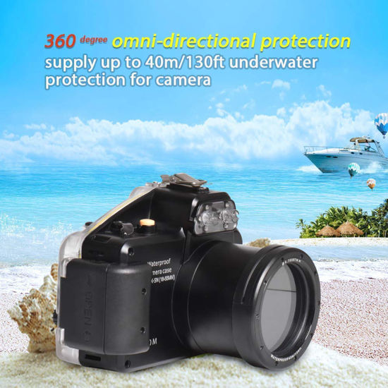 Picture of Sea frogs for Sony NEX-5N 18-55 mm Lens Underwater Waterproof Housing Camera Case