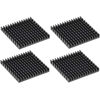 Picture of Easycargo 40mm Heatsink Kit 40mmx40mmx5mm + 3M8810 Thermal Conductive Adhesive Tape, Cooler Aluminium Heat Sink for Cooling 3D Printers Stepper Motor TEC1-12706 Thermoelectric Peltier Cooler 40x40x5mm