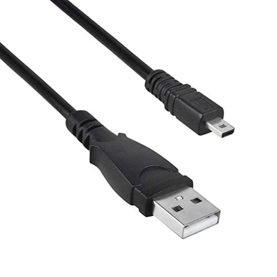 Picture of Arzweyk Replacement Camera Charger Charging Cable Transfer Data Sync Cord Replacement for Fujifilm X10 X20 XF1 Finepix J10 J100 J110w J12 JV160 JV170 S4500 S4200 and More (4.9ft)