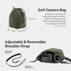 Picture of PGYTECH OneGo Drawstring Small Camera Bag, Soft Cute Camera Pouch Handbag compatible with Mirrorless Cameras/Nikon/Canon/Sony/Fuji Camera Case