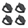 Picture of Ruiwaer 4PCS Protective Lens Privacy Cover Shutter, Universal Webcam Cover, Desktop Computer External Webcam Lens Cover Shutter Cap Hood, Streaming Web Camera Privacy Cover Clip, Black