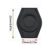Picture of Ruiwaer 4PCS Protective Lens Privacy Cover Shutter, Universal Webcam Cover, Desktop Computer External Webcam Lens Cover Shutter Cap Hood, Streaming Web Camera Privacy Cover Clip, Black