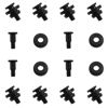 Picture of Zangc 3.5 Inches Hard Disk Shock Absorbing Screws Hard Disk Drive Screws PC Hard Disk Shock Absorption Rubber Washer Kit-12 Sets