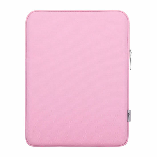 Picture of MoKo 9-11 Inch Tablet Sleeve Bag Carrying Case Fits New 11-inch iPad Pro M4/iPad Air M2 2024, iPad Air 5/4/3 10.9"/10.5", iPad Pro 11 M2, iPad 10th 10.9, iPad 9/8th Gen 10.2, Tab S8/S9 11",Pink