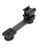 Picture of QWORK 3-Triple Cold Shoe Mount Extension Bar Bracket with 1/4 Adapter, Compatible with DJI OSMO Mobile 3/2, OM 4, Zhiyun Smooth 4, Feiyu Vimble 2, for Gimbal Stabilizers with Lock, 2 Pack