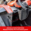 Picture of SAUTVS Under Dash 6.5" Speaker Pods for RZR PRO XP/PRO R/Turbo R 20-24, Under Dashboard 6.5" Speakers Enclosures Holders for Polaris RZR PRO XP XP4/RZR PRO R/RZR Turbo R 2020-2024 Accessories (1Pair)