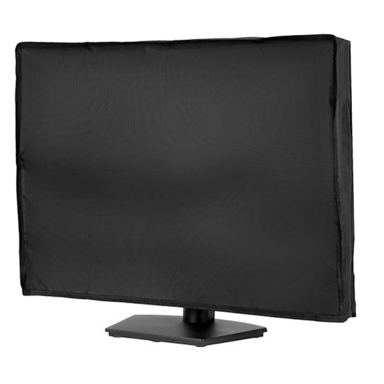 Picture of Computer Cover for Desktop Screen Cover Monitor Dust Cover 24 Inch Waterproof Cover Full Body Computer Screen Protective Sleeve, PC TV Monitor Dust Cover Desktop, Black (24"*18"*3.1")