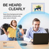 Picture of USB Speakerphone, Conference Computer Speaker with Microphone for Virtual Meetings, 360° Voice Pickup, Echo CancellationNoise Reduction, Plug and Play, Compatible with Zoom, Teams, Skype and more