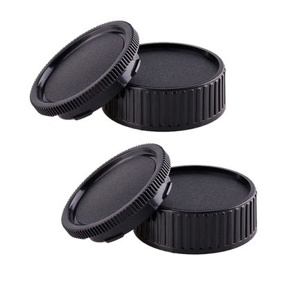Picture of Camera Body Cap & Rear Lens Cover Compatible with Leica M LM，Zeiss ZM, Voigtlander VM Mount Lens Cover.(2 Pack)