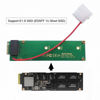Picture of CY Adapter Ruler 1U GEN-Z EDSFF Short SSD 1C 4X E1.S to NVMe NGFF M-Key 4X Host Carrier Adapter with Power
