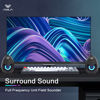 Picture of AULA N69 Computer Speakers, USB 2.0 Powered PC Speakers with RGB LED Lights, Stereo Surround Sound, 3.5mm AUX-in Wired Desktop Speaker for PC, Laptop, Tablet, Cellphone - Black