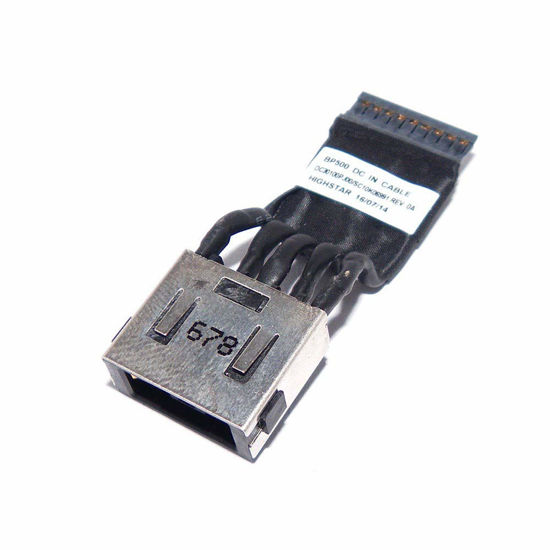 Picture of Charging Port DC in Power Jack Cable Replacement for Lenovo Thinkpad P50 P51 P52 P53 BP500 DC30100PJ00