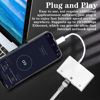Picture of [Apple MFi Certified] Lightning to RJ45 Ethernet Adapter, 3 in 1 USB to Lightning Adapter with Charging Port and RJ45 Ethernet Port Support USB Flash Drive/Keyboard/Mouse/Camera