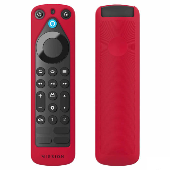 Picture of Made for Amazon Remote Cover Case, for Alexa Voice Remote Pro (2022 Release) | Red