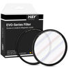 Picture of H&Y EVO Series 82mm Variable Rainbow Streak Filter 360° Rotatable Anamorphic Flare Effects Lens Filter Screw in and Magnetic Lens Filter 2 in 1 with Magnetic Adapter Ring
