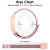 Picture of Kids Wristband Protective Case Compatible with Apple AirTag, Adjustable Nylon Bracelet for Air Tag GPS Tracker Holder with Anti Lost Watchband for Toddler Child Kids (Pink)