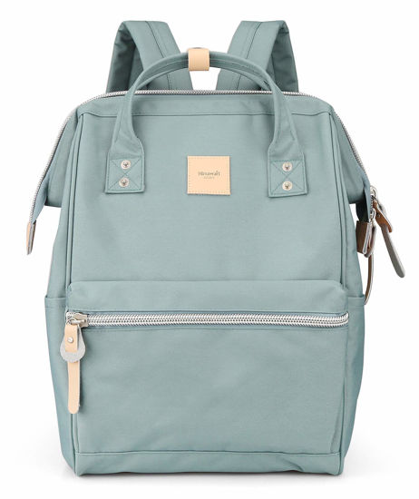 Picture of himawari Laptop Backpack for Women&Men Travel Backpack With USB Charging Port Large Business Bag Water Resistant College Bag Computer Bag Backpack for school (1881-SL)