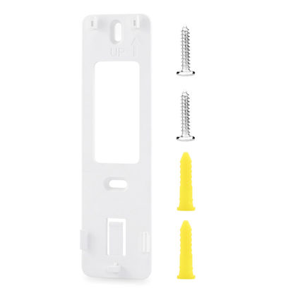 Picture of LEFXMOPHY Backplate for Wyze Wireless Video Doorbell Pro Back Plate Replacement Part with 2 Hole Screw Mounting Holder Mount Accessory