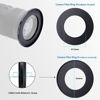 Picture of 72mm to 82mm Camera Filter Adapter Ring,72mm-82mm Lens Adapter Metal Filter Rings Compatible All 72mm Size Lens and 82mm Thread Size Camera Accessory+1pcs Lens Cleaning Cloth.