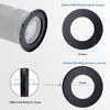 Picture of 52mm to 77mm Camera Lens Adapter,Change The Filter or Lens Size from 52mm to 77mm.Compatible All 77mm Thread Filter Accessory+1pcs Lens Cleaning Cloth.